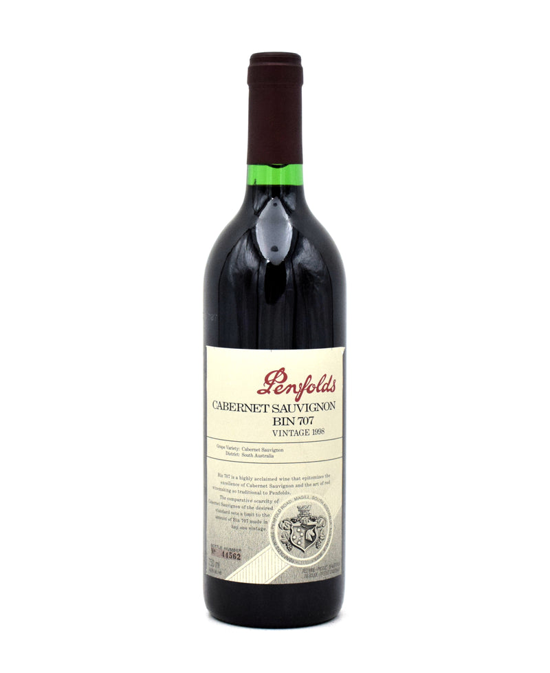 1998 Penfolds Bin 707 Cabernet Sauvignon