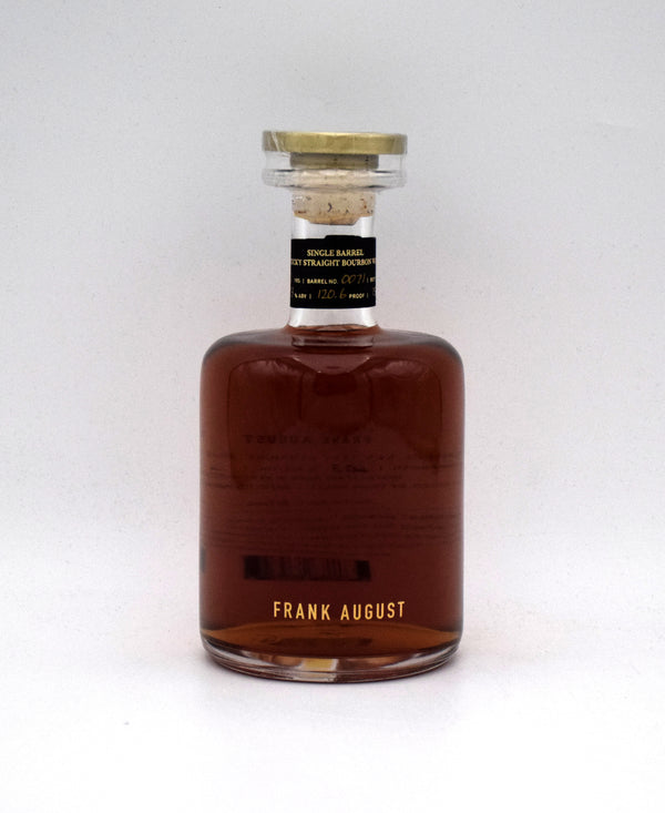Frank August Single Barrel Kentucky Straight Bourbon (120.6 Proof)