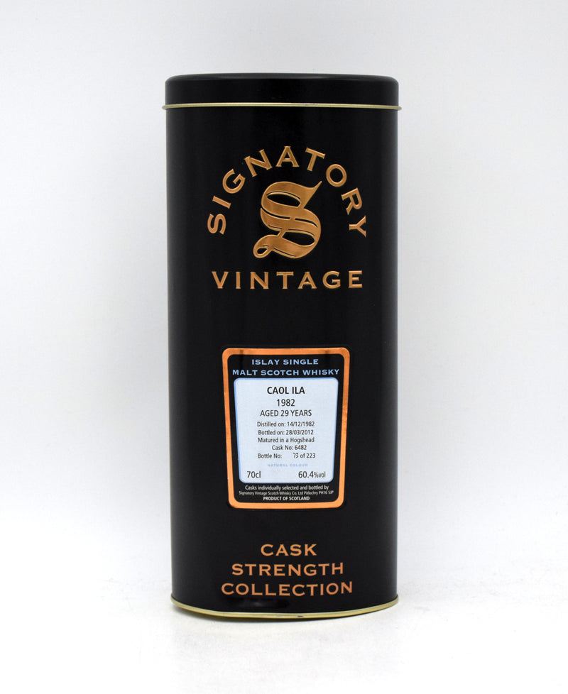 Signatory Vintage 'Caol Ila' 29 Year Single Malt Scotch (1982 Release)