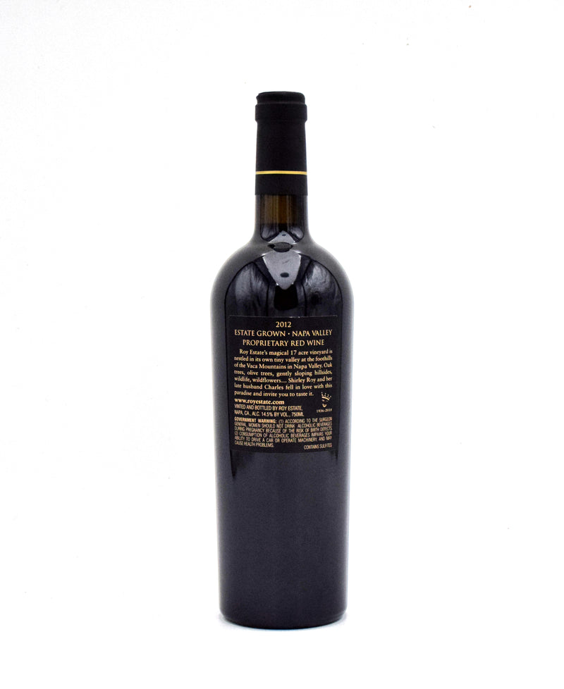 2012 Roy Estate Proprietary Red