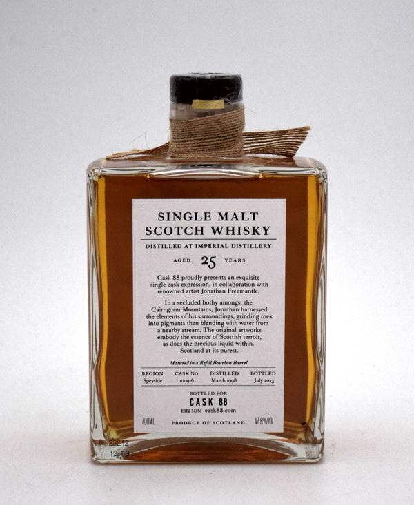 Cask 88 'Imperial Distillery' 25 Year Single Malt Scotch (1998 Release)