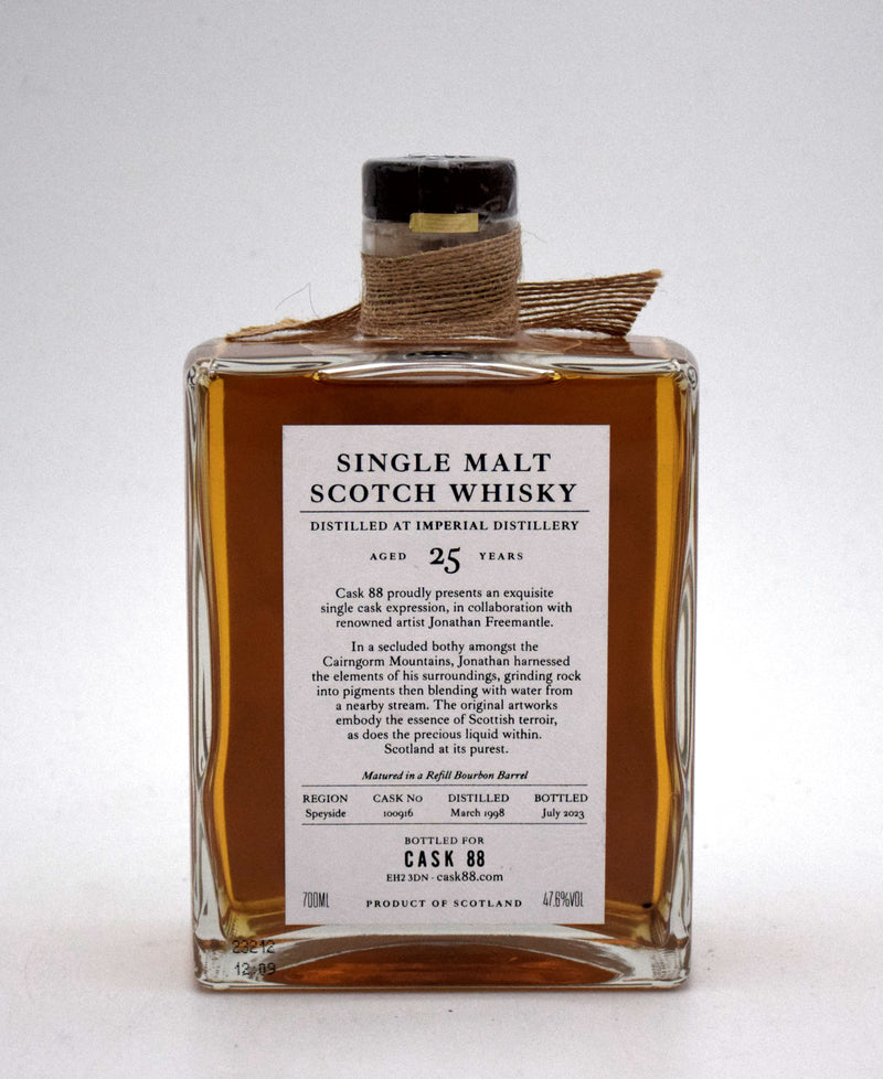 Cask 88 'Imperial Distillery' 25 Year Single Malt Scotch (1998 Release)