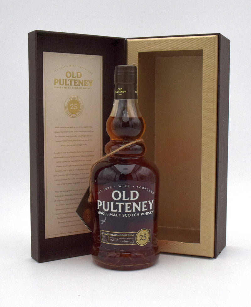 Old Pulteney 25 Year Single Malt Scotch Whisky