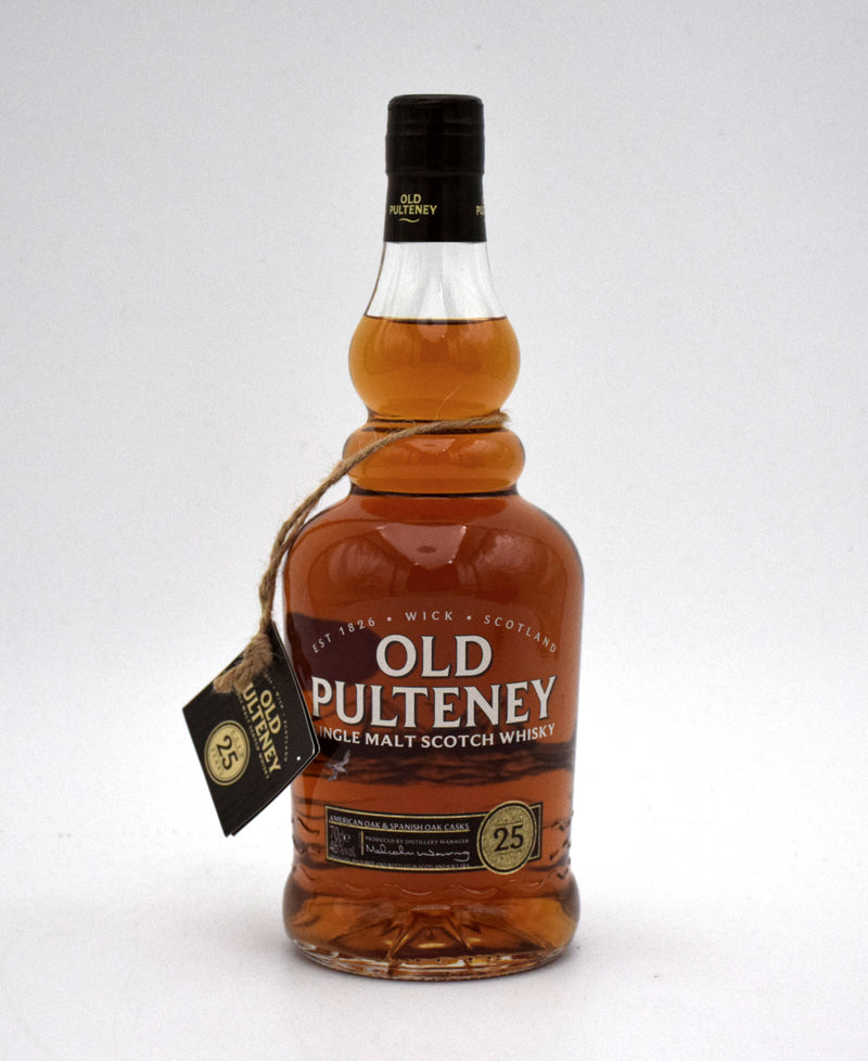Old Pulteney 25 Year Single Malt Scotch Whisky