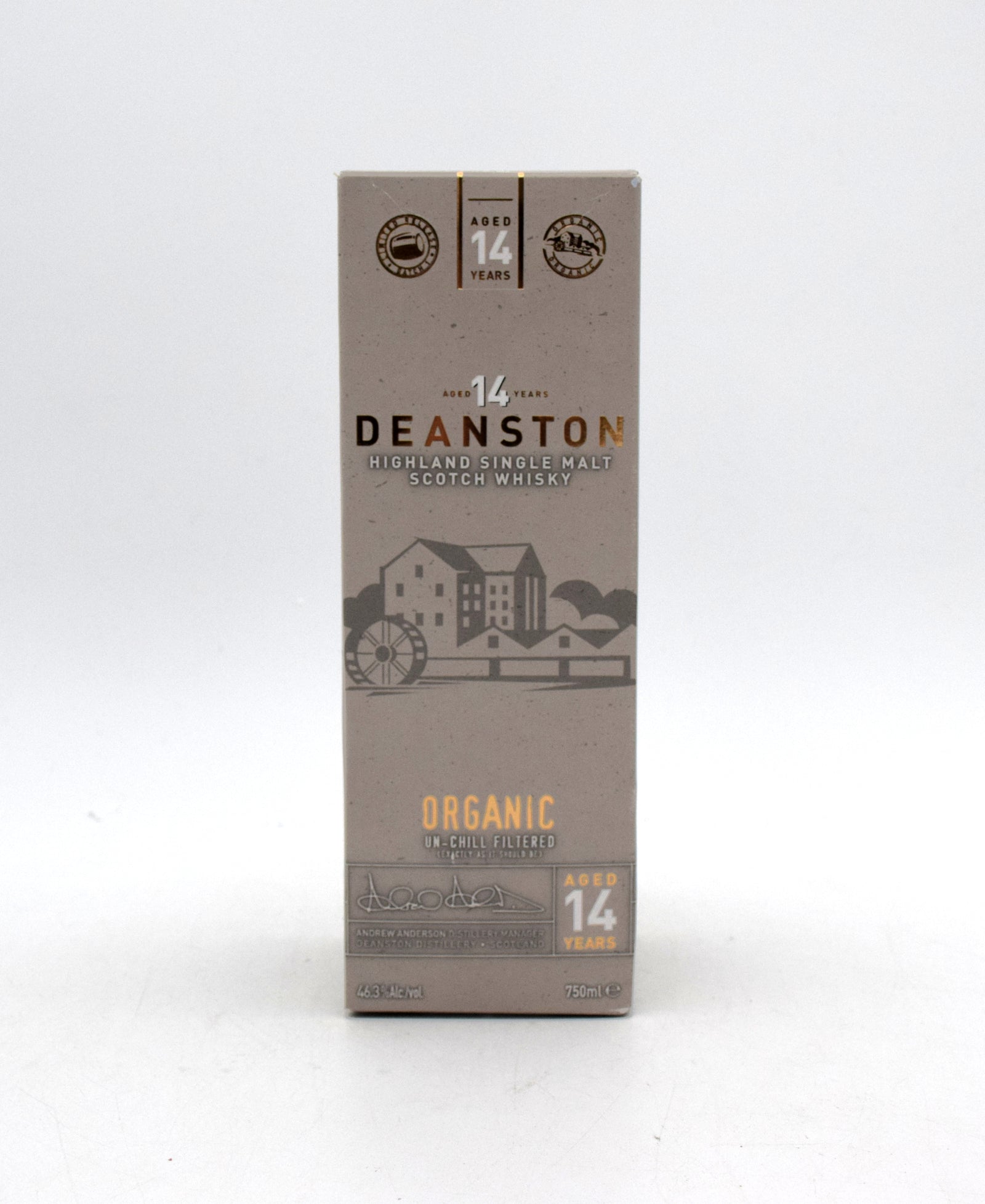 Deanston Organic 14 Year Old Highland Single Malt Scotch – FineLiquors