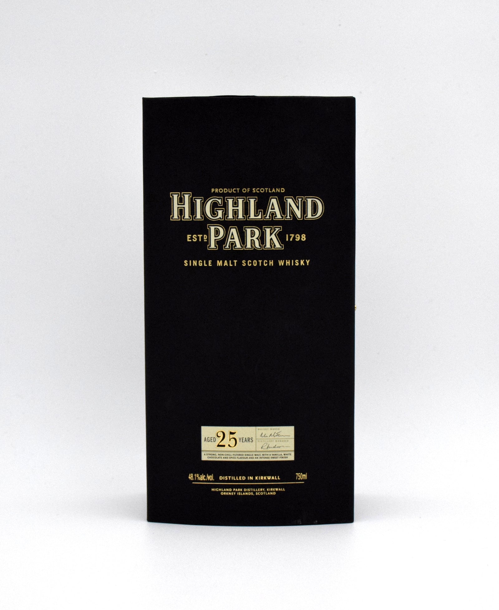 Highland Park 25 Year Single Malt Scotch (2010 Release) – FineLiquors