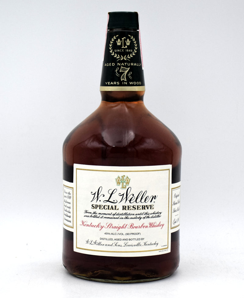 W.L. Weller 7 Year Special Reserve Bourbon (1989 Release) Stitzel-Weller, 1.75L