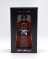 Highland Park 21 Year Single Malt Scotch (2020 Release)