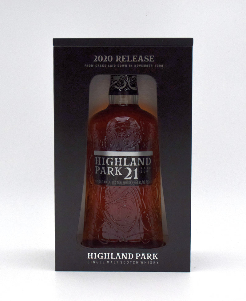 Highland Park 21 Year Single Malt Scotch (2020 Release)