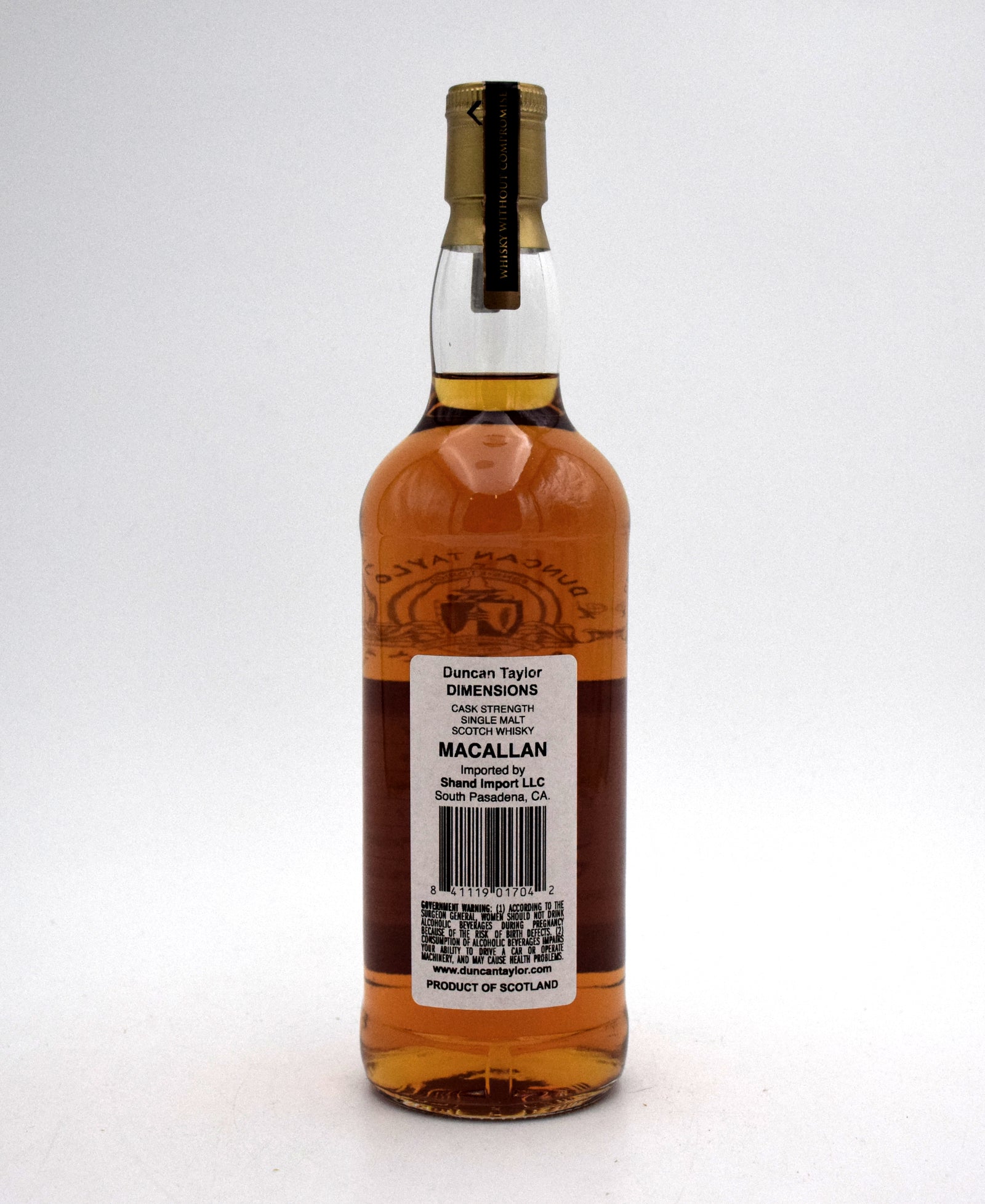 Duncan Taylor Dimensions 'Macallan' 21 Year Single Malt Scotch