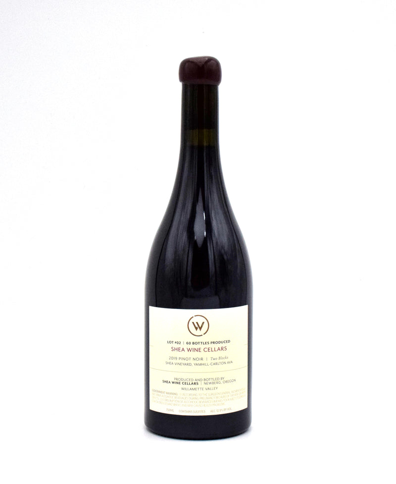 2019 Willamette Valley Auction 'Shea Cellars' Pinot Noir (Two Blocks)