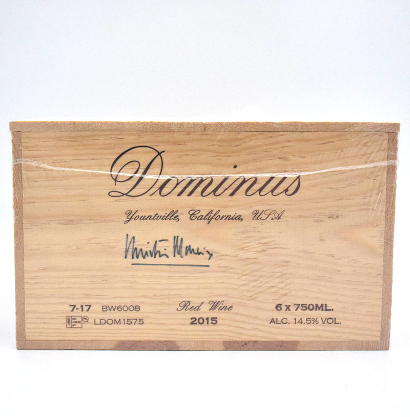 2015 Dominus Estate Christian Moueix (Case of 6 Bottles)