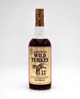 Wild Turkey 12 Year Limited Edition 'Cheesy Gold Foil' (1985 Vintage) (First Release)