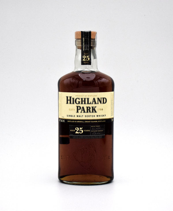 Highland Park 25 Year Single Malt Scotch (2010 Release)