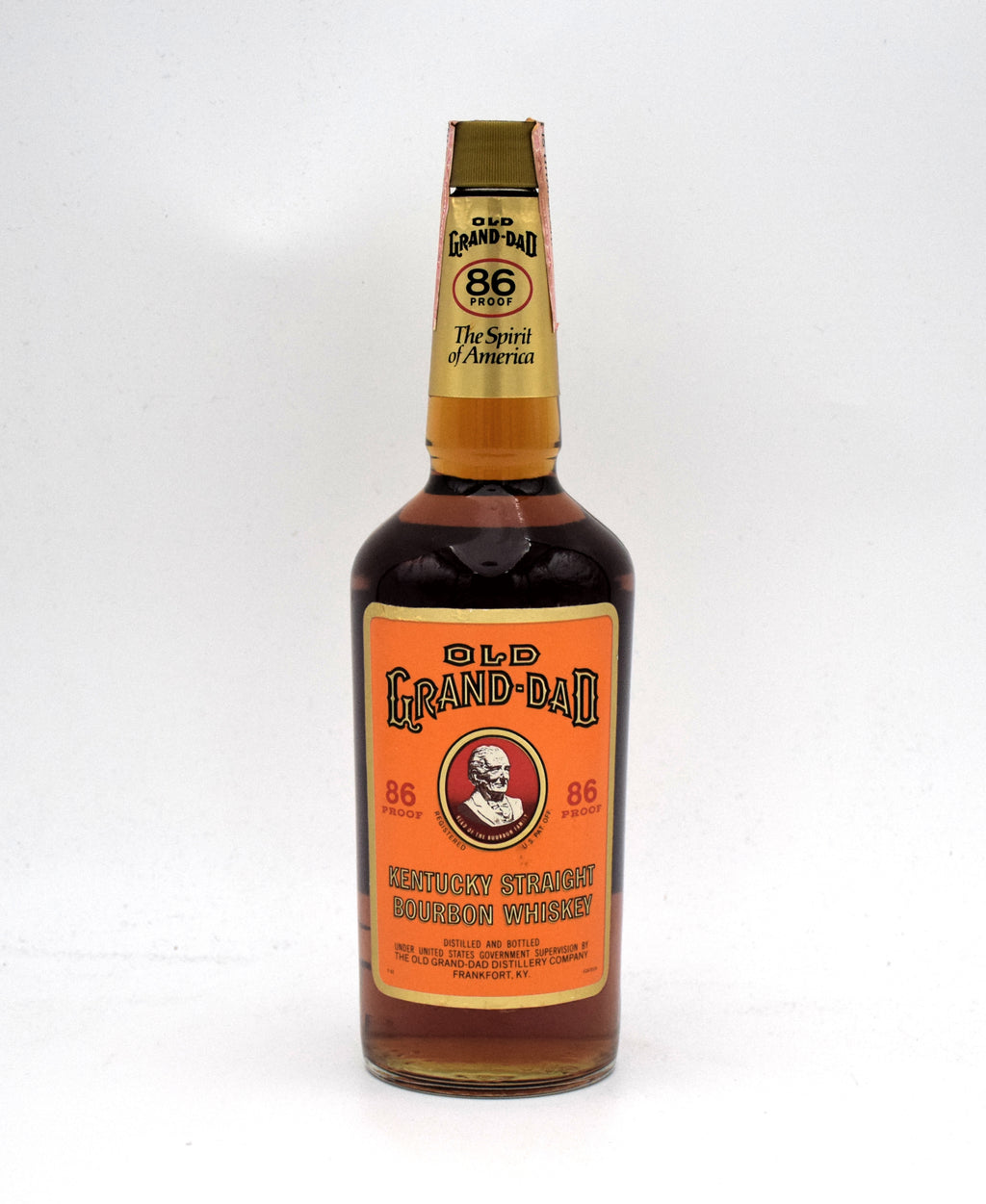 Old Grand Dad 86 Proof Kentucky Straight Bourbon (1983 Vintage