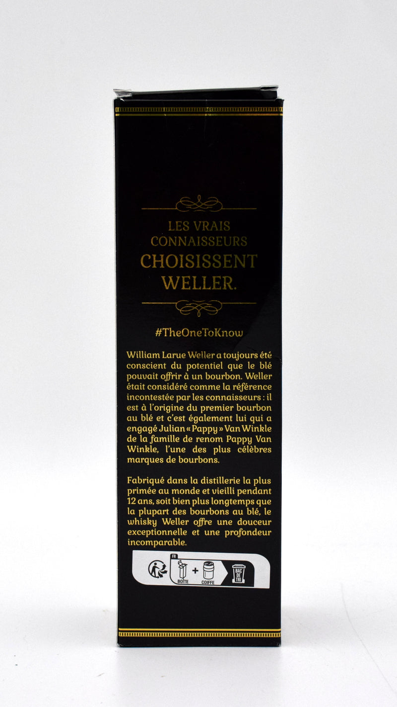 W.L. Weller 12 Year Old Bourbon (Black Gift Box, 700ML)