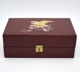 1849 Old Fitzgerald 10 Year Old 'Velvet Gift Set with Glasses' - 1970's Vintage