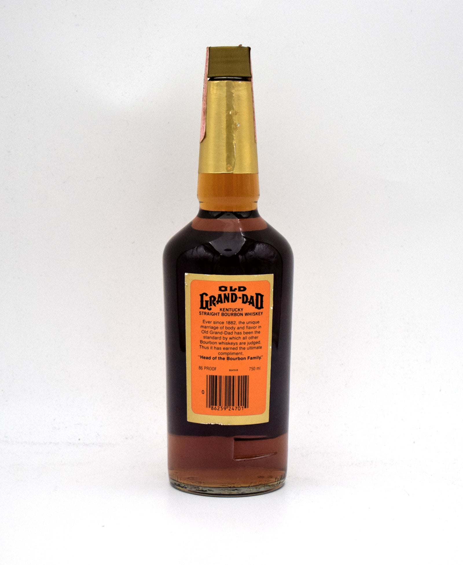 Old Grand Dad 86 Proof Kentucky Straight Bourbon (1983 Vintage