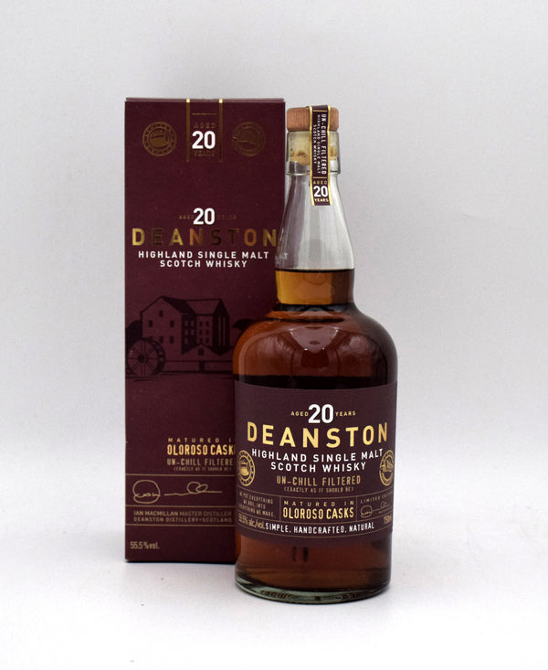 Deanston Limited Edition 'Oloroso Cask' 20 Year Single Cask Single Malt Scotch