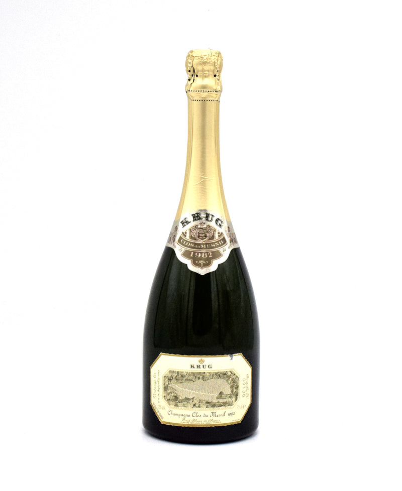 1982 Krug Clos du Mesnil Blanc de Blancs Brut (Very Small Label Tear)