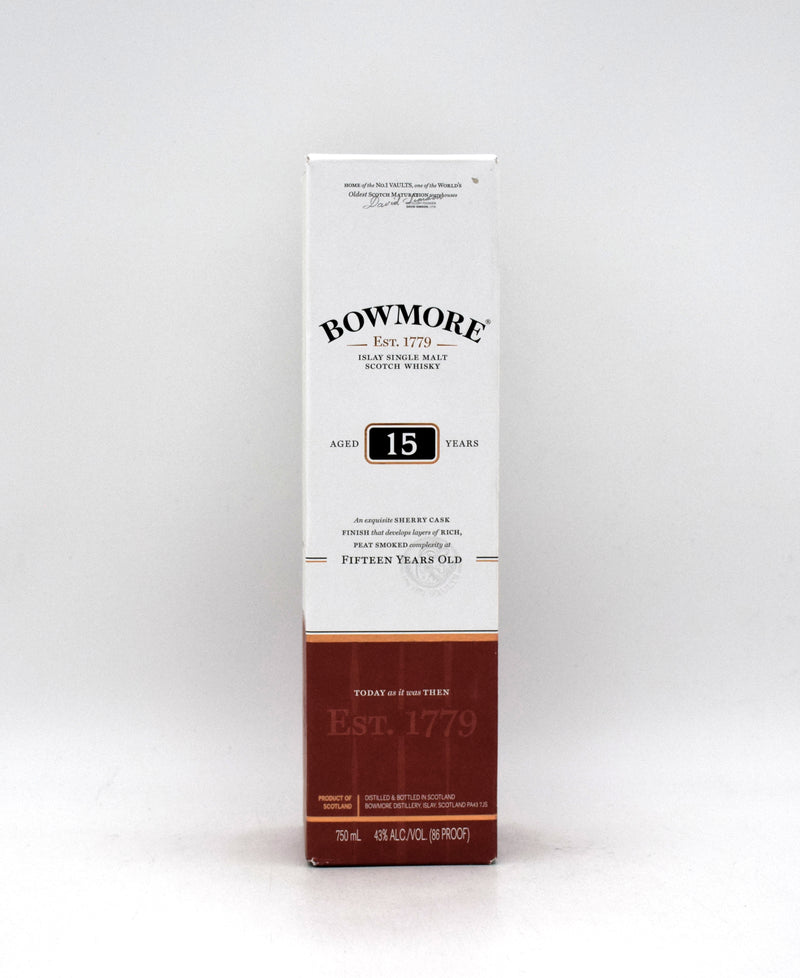 Bowmore 15 Year Single Malt Scotch