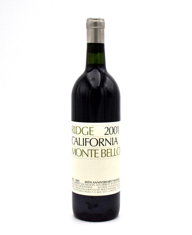 2001 Ridge Vineyards Monte Bello