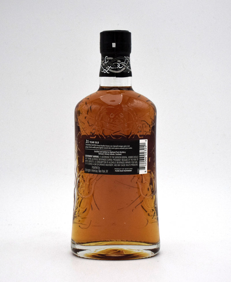 Highland Park 21 Year Single Malt Scotch (2020 Release)