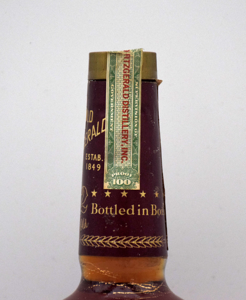 Very Very Old Fitzgerald 'Bottled in Bond' 12 Year Bourbon (1979 Vintage)