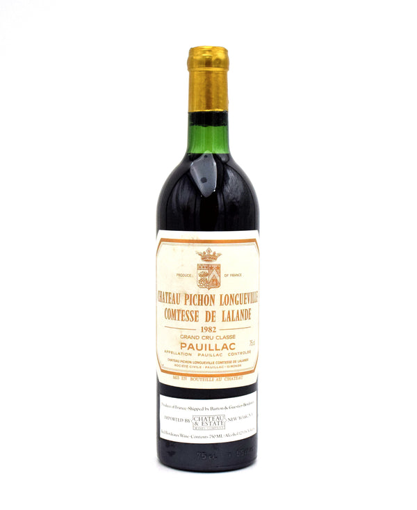 1982 Chateau Pichon Longueville Comtesse de Lalande