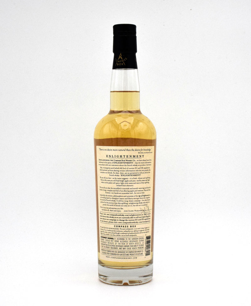 Compass Box 'Enlightenment' Blended Malt Scotch
