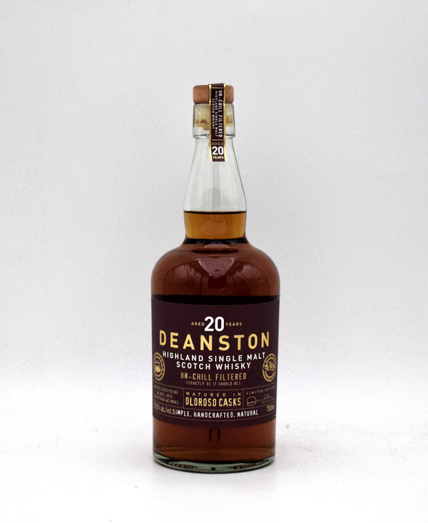 Deanston Limited Edition 'Oloroso Cask' 20 Year Single Cask Single Malt Scotch