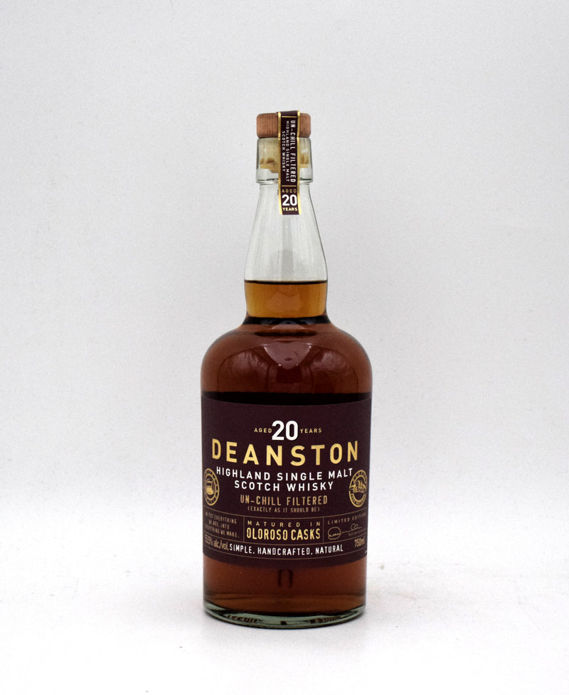 Deanston Limited Edition 'Oloroso Cask' 20 Year Single Cask Single Malt Scotch