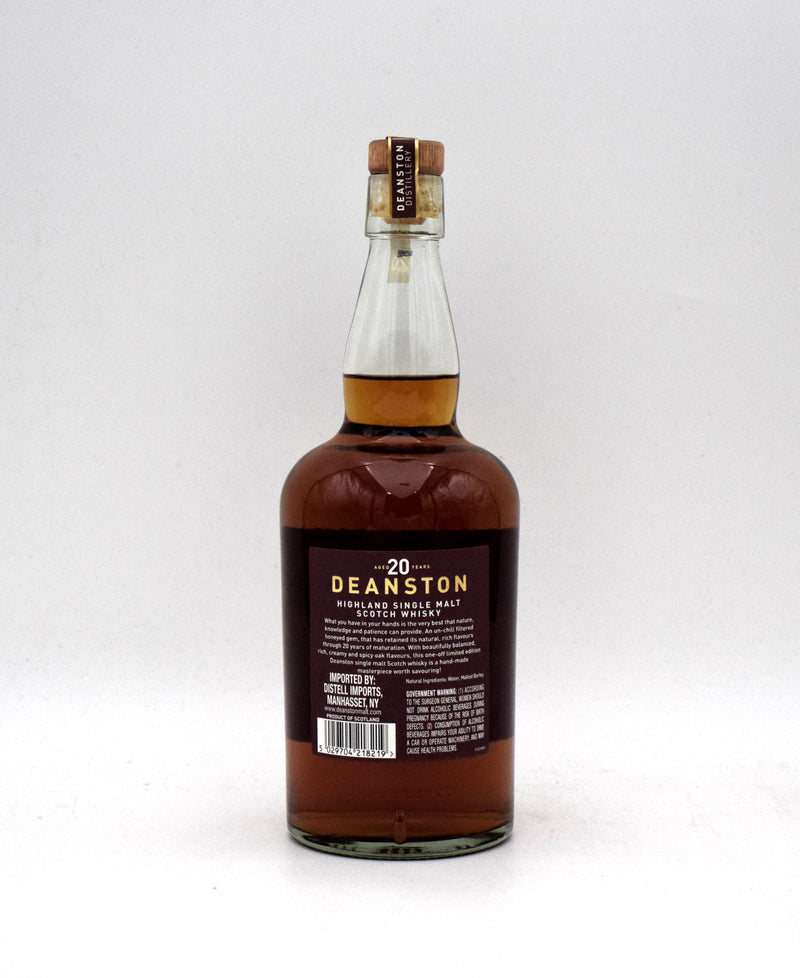 Deanston Limited Edition 'Oloroso Cask' 20 Year Single Cask Single Malt Scotch