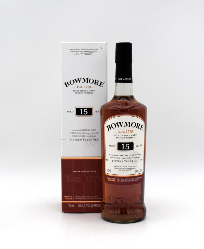 Bowmore 15 Year Single Malt Scotch