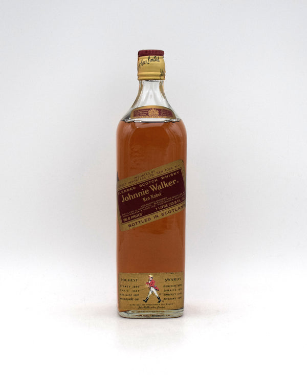 Johnnie Walker Red Label Scotch (1980s Bottling)