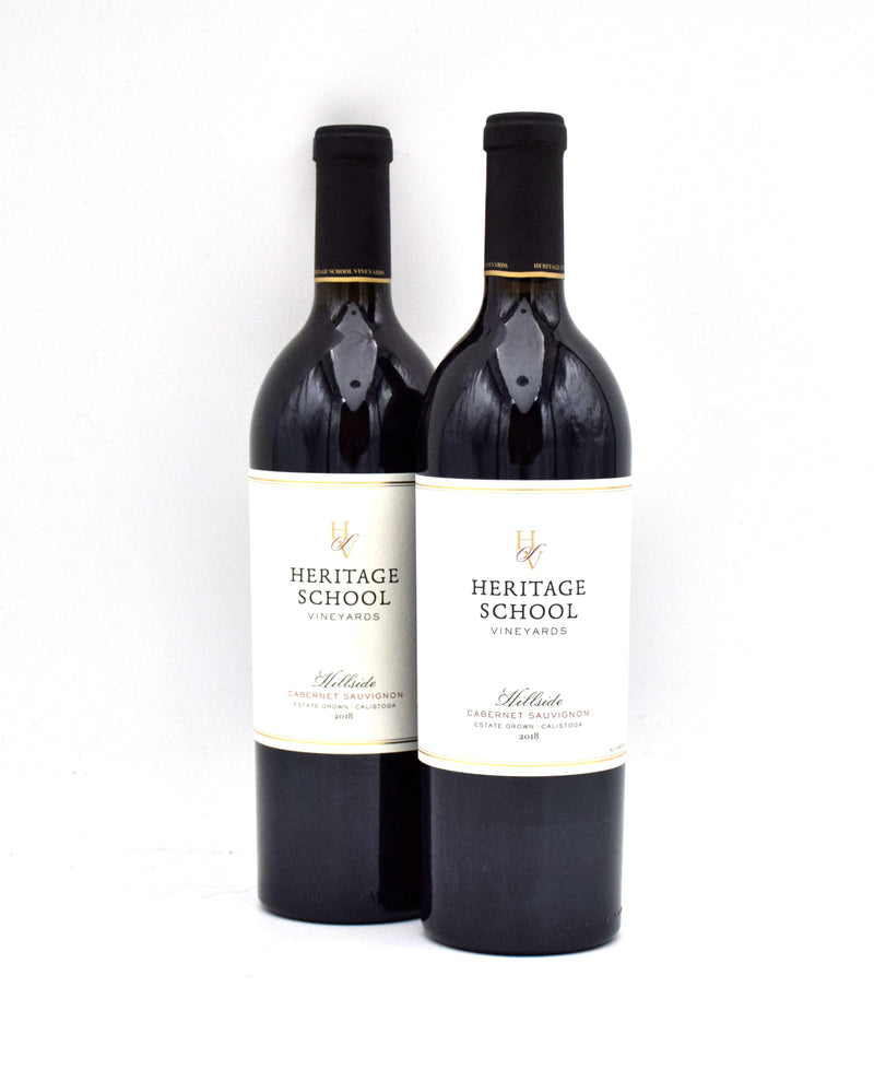 2018 Heritage School Vineyards Missiaen's Hillside Vineyard Cabernet Sauvignon