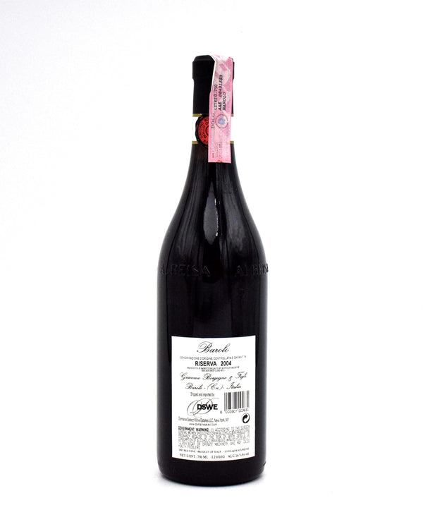 2004 Giacomo Borgogno & Figli Barolo Riserva DOCG