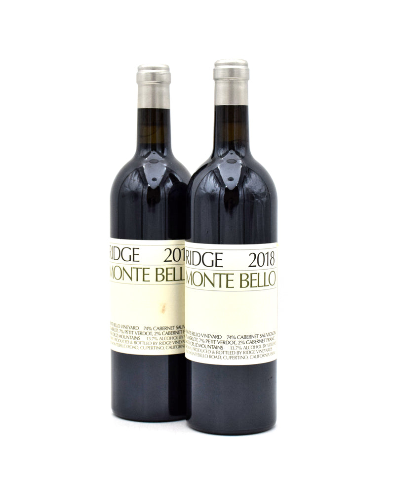2018 Ridge Vineyards Monte Bello