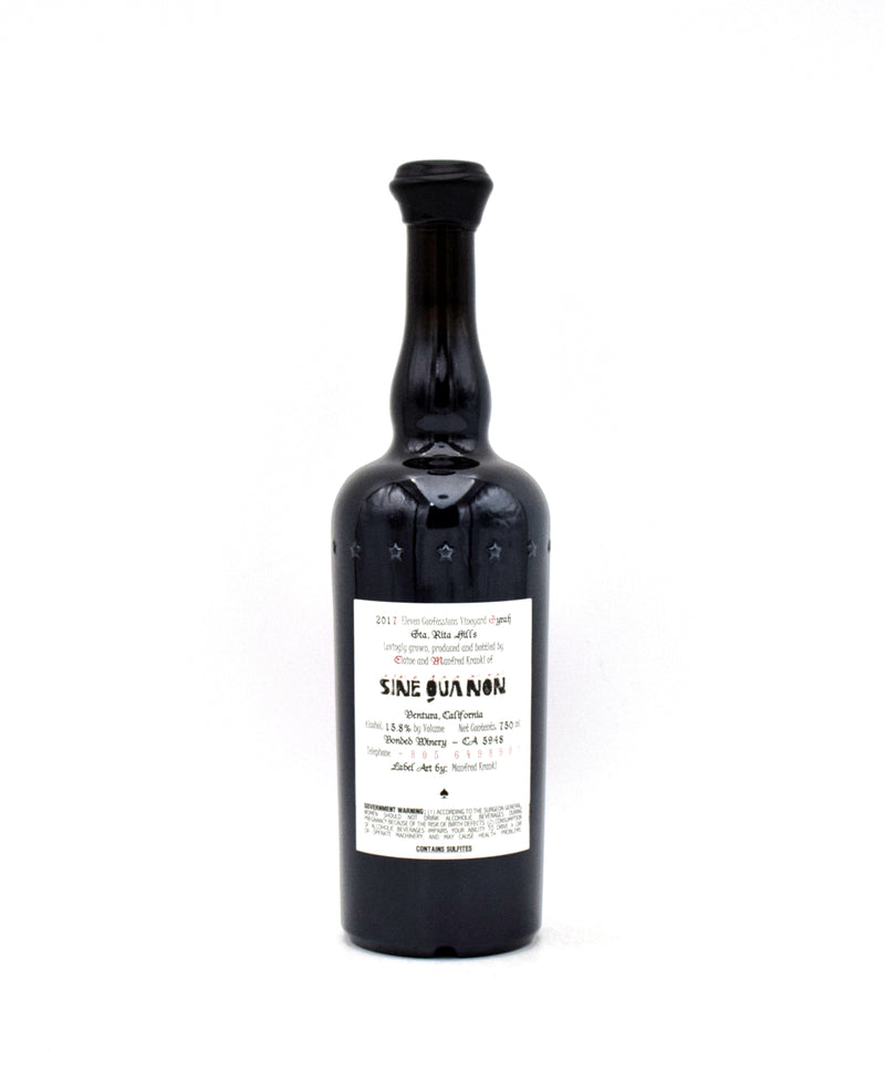 2017 Sine Qua Non Eleven Confessions Vineyard Syrah
