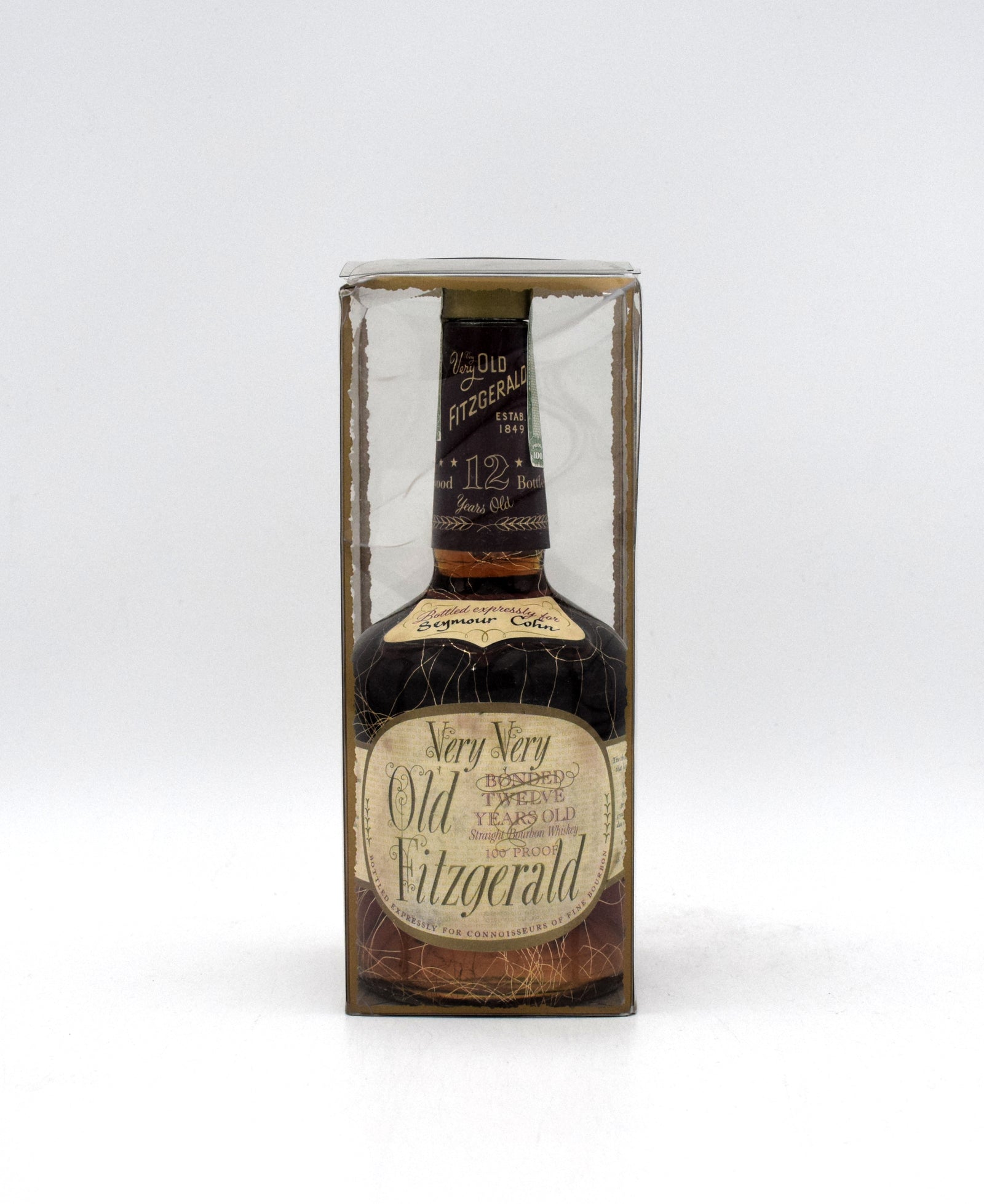 Very Very Old Fitzgerald 'Bottled in Bond' 12 Year Bourbon