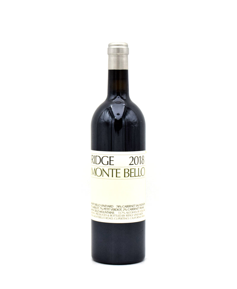2018 Ridge Vineyards Monte Bello