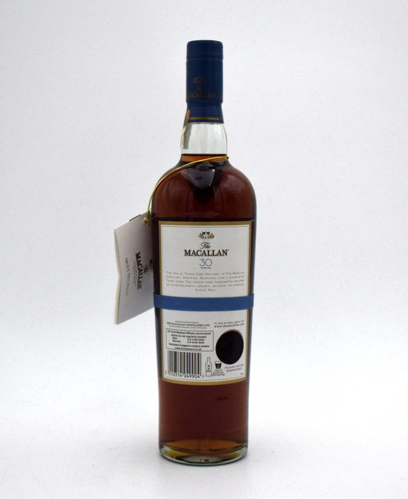 Macallan Fine Oak 30 Year Scotch Whisky
