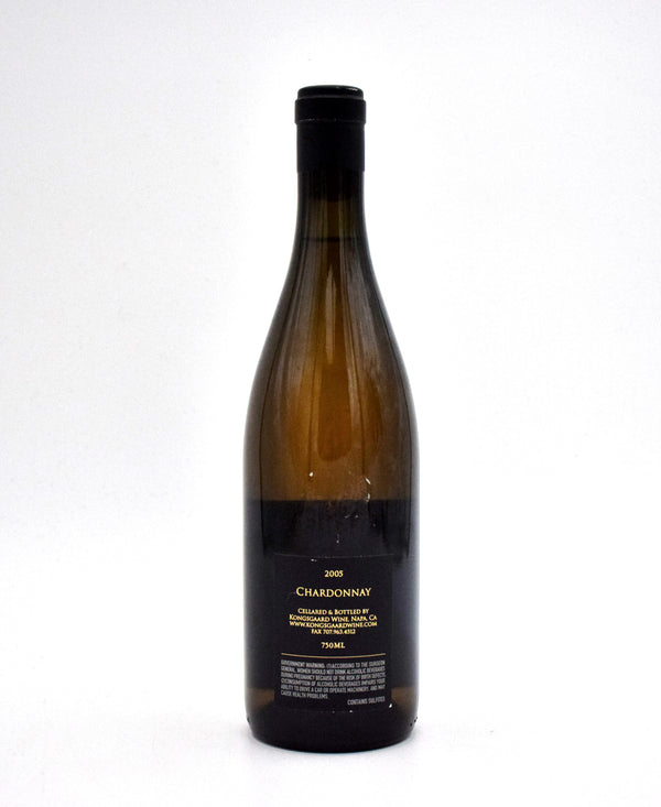 2005 Kongsgaard Chardonnay (Very Lightly Torn Label)
