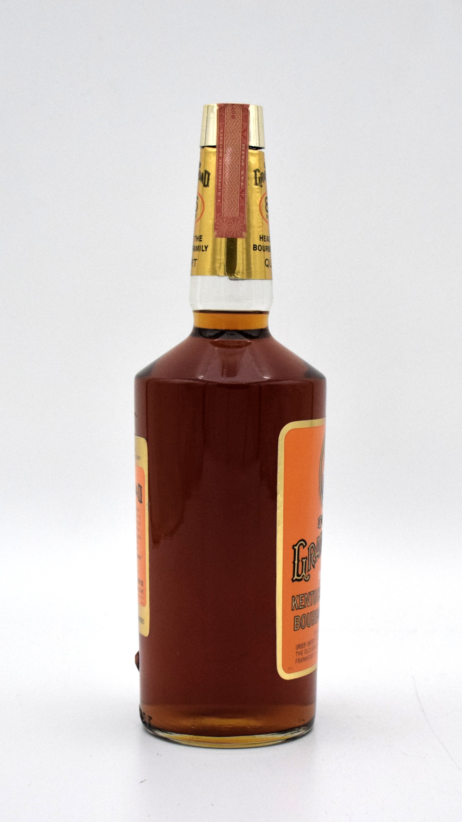 Old Grand Dad 86 Proof Kentucky Straight Bourbon 1L (1971 Vintage
