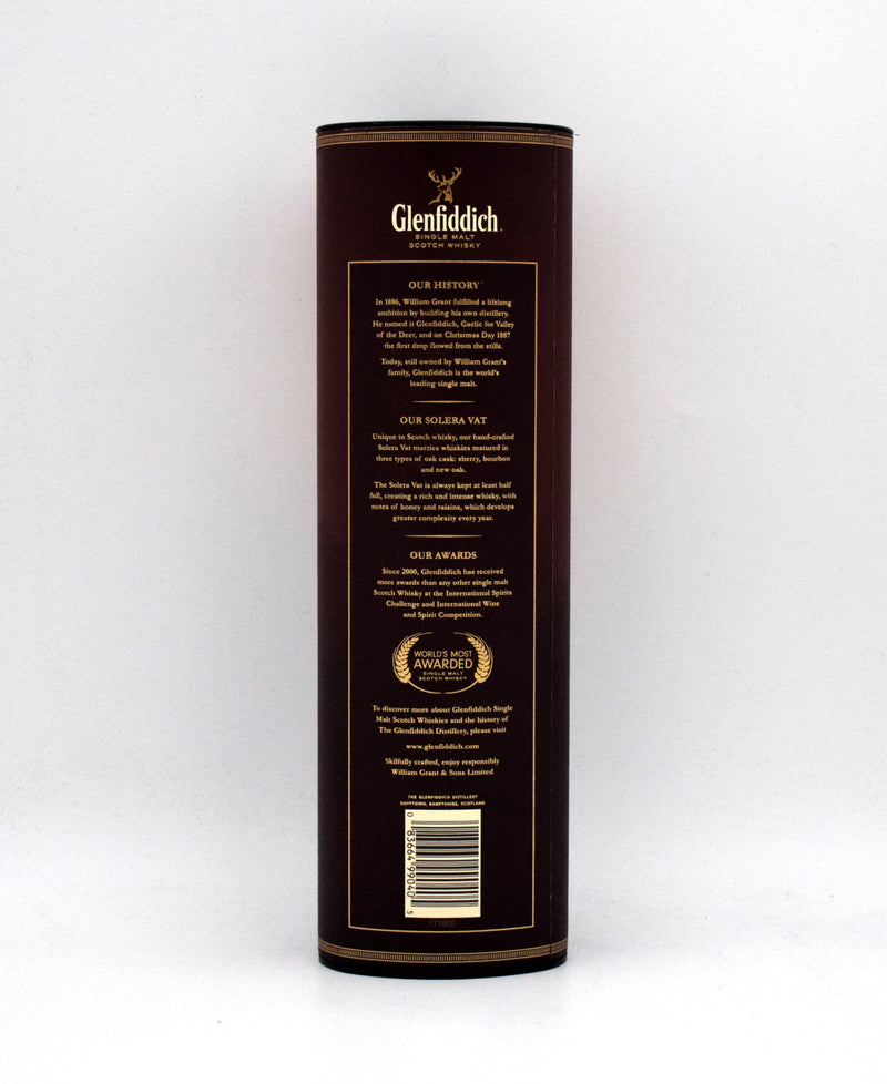 Glenfiddich 15 Year 'The Solera Vat' Single Malt Scotch