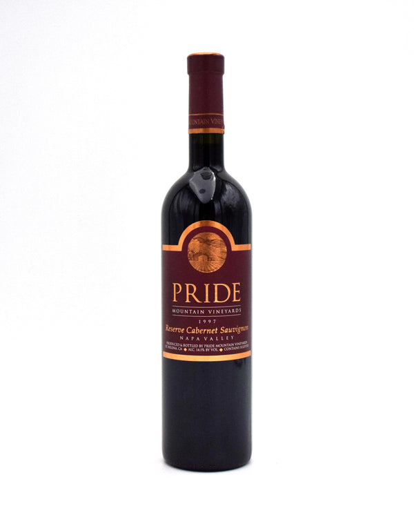 1997 Pride Mountain Vineyards Reserve Cabernet Sauvignon