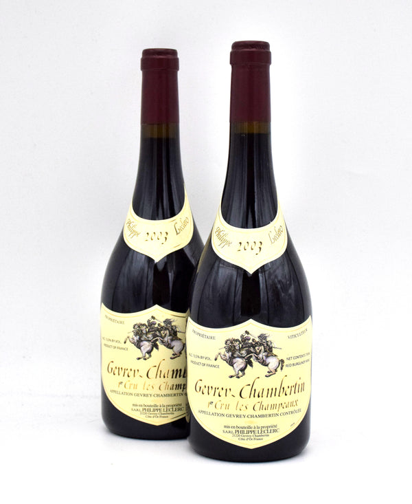 2003 Domaine Philippe Leclerc Champeaux