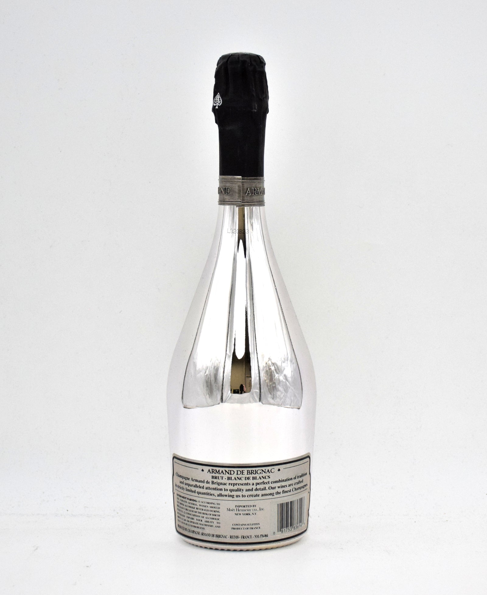 NV Armand de Brignac 'Ace of Spades' Silver Blanc de Blancs (With