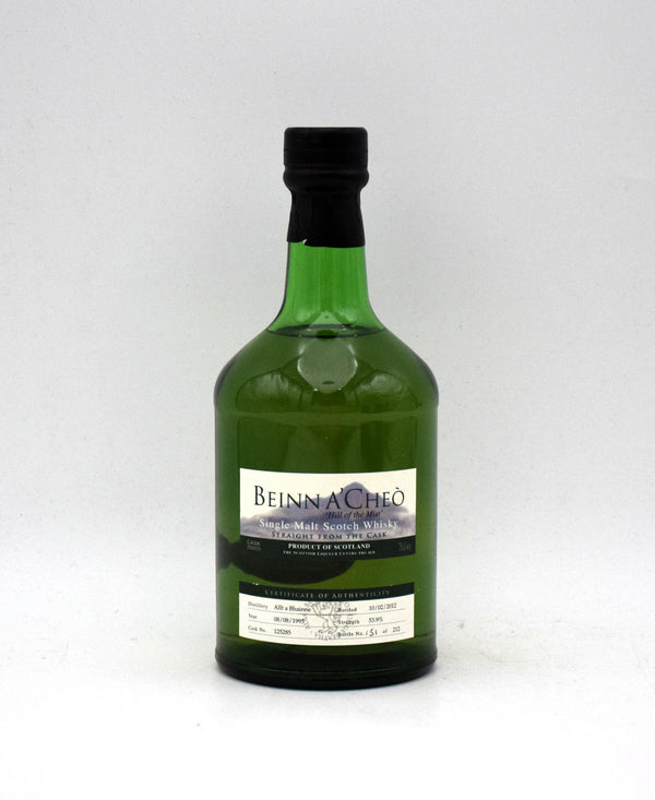 Allt-a-Bhainne 'Beinn A'Cheo' 17 Year Single Malt Scotch (1995 Release)