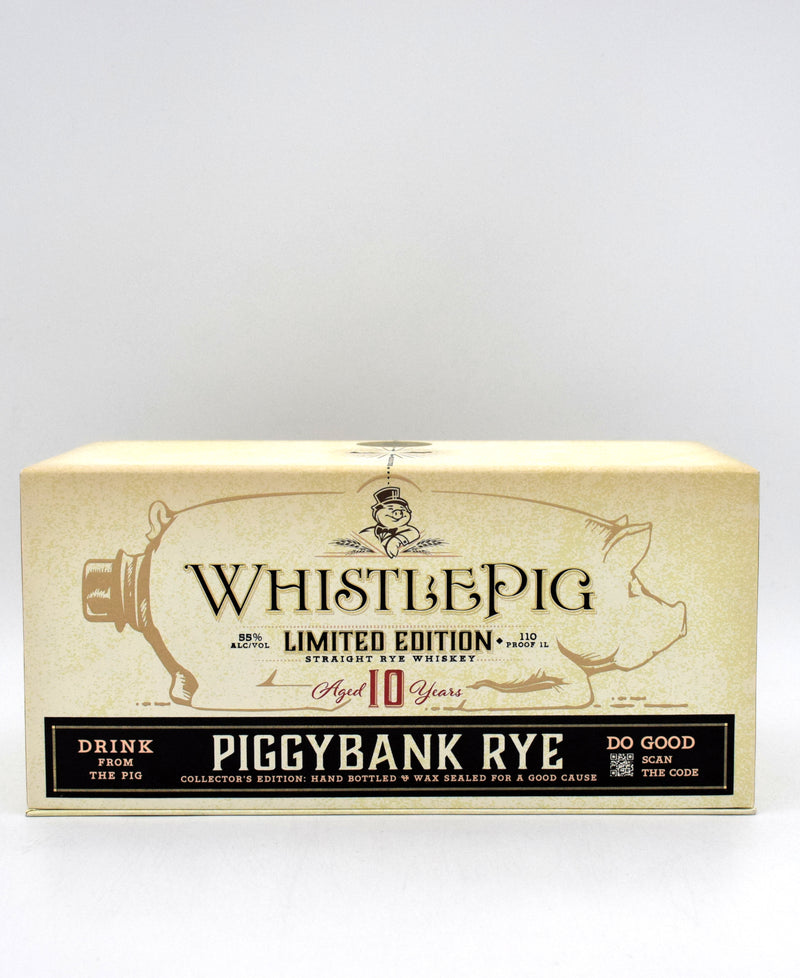 Whistlepig Limited Edition 10 Year 'Piggybank' Rye